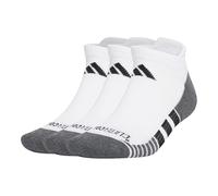 adidas Unisex Performance Climacool Cushioned Low 3P Socks, White/Black, 4.5-6