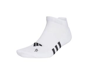 adidas Unisex Performance Cushioned Low Socks 3 Pairs, White/White/White, 8.5-10
