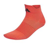 adidas Unisex Performance Designed for Sport Ankle Socks, bright red/black, 4.5-5.5