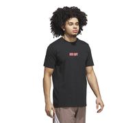 Adidas Unisex Performance Hoops Graphic Tee Black size S | Shirts Outlet | Unisex | Black S