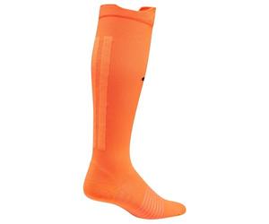 adidas Unisex Performance KNEE+ Sock 1 PAIR PACK, Pure Orange/Lucid Orange/black, 10.5-12.5