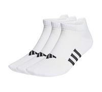 adidas Unisex Performance Light Low Socks 3 Pairs, White/White/White, 6.5-8
