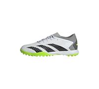 adidas Unisex Predator Accuracy.3 Low Turf Boots, Cloud White/Core Black/Lucid Lemon, 10 UK