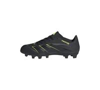 adidas Unisex Predator Club Firm Multi Ground Football Boots, Core Black/Carbon/Lucid Lemon, 10 UK