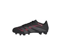adidas Unisex Predator Club Firm Multi Ground Football Boots, Core Black/Grey Four/Lucid Red, 8 UK