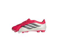 adidas Unisex Predator Club Fold-Over Tongue Firm Ground/Multi Ground Football Boots, Lucid red/core Black/FTWR White, 7.5 UK