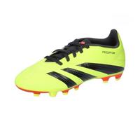adidas Unisex Predator Club Junior Football Boots Turf Football Boots, Team Solar Yellow 2 Core Black Solar Red, 3.5 UK