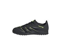 adidas Unisex Predator Club Turf Football Boots, core Black/Carbon/Lucid Lemon, 6 UK