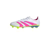 adidas Unisex Predator League Fg/Mg Skor, Cloud White Lucid Pink Lucid Lemon, 9 UK