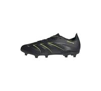 adidas Unisex Predator League Firm Ground/Multi Ground Football Boots, Core Black/Carbon/Lucid Lemon, 10 UK