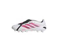 adidas Unisex Predator League Fold-Over Tongue Artificial Ground Football Boots Shoes, FTWR White/Solar Turbo/Core Black, 5.5 UK