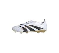 adidas Unisex Predator League Fold-Over Tongue Firm Multi Ground Football Boots Football Boots, Cloud White Core Black Gold Metallic, 9 UK