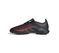 adidas Unisex Predator League FOLD-Over Tongue Turf Football Boots, core Black/Grey Four/Lucid red, 11 UK