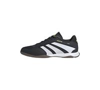adidas Unisex Predator League Indoor Football Boots, Core Black/Cloud White/Lucid Lemon, 9.5 UK