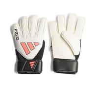 adidas Predator Match Fingersave Goalkeeper Gloves Adults 9 White