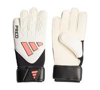 adidas Unisex Predator Match Goalkeeper Glove Gloves, white/black/Solar Turbo, 8