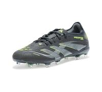 Adidas Unisex Predator Pro Firm Ground Sneaker, Black/Carbon/Lucid Lemon, 11 UK