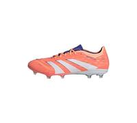 Adidas Unisex Predator Pro Firm Ground Sneaker, Signal Coral/White/Beam Orange, 6.5 UK