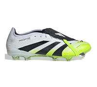 Adidas Unisex Predator Pro Fold-Over Tongue Firm Ground Sneaker, White Black Lemon Polished, 8 UK