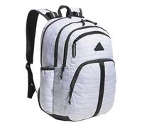 adidas Unisex Prime Backpack for Work, Laptop Bag, Travel Backpack for Women and Men with Padded Compartment for Laptop, Two Tone White/Black, One Size, Prime Backpack for Work, Travel Bag for Women