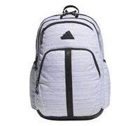 adidas Unisex Prime Backpack for Work, Laptop Bag, Travel Backpack for Women and Men with Padded Compartment for Laptop, Two Tone White/Black, One Size, Prime Backpack for Work, Travel Bag for Women