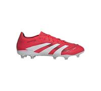 adidas Unisex Pro Firm Ground Sneaker, Lucid Red/White/Black, 10.5 Women/9.5 Men