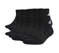 Adidas Unisex Quarter Socks, 12-Pack - Cushioned Essentials Ankle Socks, L...