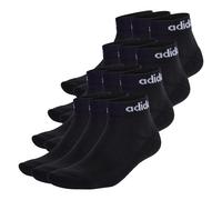 Adidas Unisex Quarter Socks, 12 Pack - Linear Cushioned Ankle, Logo, Padded...