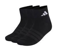 Adidas Unisex Quarter Socks, 3 Pack - Thin & Light Sportswear Ankle Socks