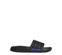 adidas Unisex Racer TR Slide Sandal, Black/Black/Sonic Ink, 11 US Men