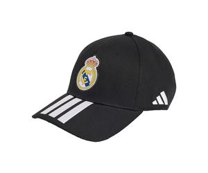 adidas Unisex Real Madrid Hat, Black/White, M-L
