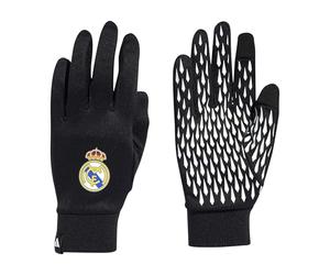adidas Unisex Real Madrid Rmcf Home Fieldplayer Gloves, black/white, S