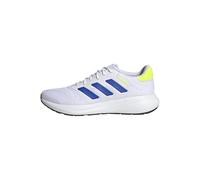 adidas Unisex Response Runner Shoes, FTWR White/Lucid Blue/Lucid Lemon, 5 UK