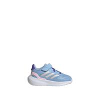 adidas Unisex Runfalcon 3.0 Toddler Sneaker, Blue Silver Metallic Pink Transparent, 3 UK