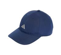 adidas Unisex Running Essential Climacool 6 Panel Baseball Cap, tech Indigo/Reflective Silver, M-L