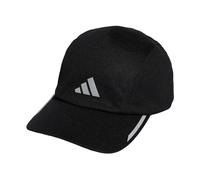 adidas Unisex Running Mesh 4 Panel Climacool Hat, Black/Reflective Silver, L-XL