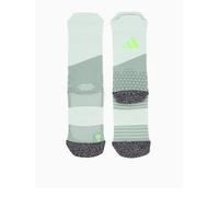 adidas Unisex Running X Boost Socks, Green/Linen Green/Lucid Lemon, Size S, Men Green/Linen Green/Lucid Lemon