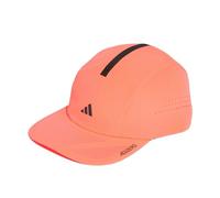 adidas Unisex Runningxadizero Lightweight Climacool Hat, Solar Turbo/Black Reflective, M-L