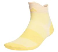 adidas X Adizero Running Socks Yellow Support Ankle Length Sports Training Run
