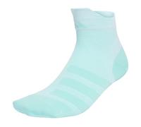 adidas Unisex RUNxADIZERO Sock 1PP, White/Flash Aqua/Flash Aqua, 8.5-10