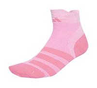 adidas Unisex RUNxADIZERO Sock 1PP, White/Lucid Pink/Lucid Pink, 10.5-12.5