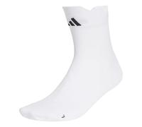 adidas Unisex RUNxADIZERO Sock 1PP, White/White/Black, 4.5-6
