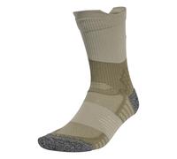 adidas Unisex RUNxBOOST Sock 1PP, Olive Strata/Silver Pebble/Carbon, 6.5-8