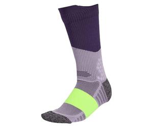 adidas Unisex RUNxBOOST Sock 1PP, powder plum/aurora plum/solar yellow, 10.5-12.5