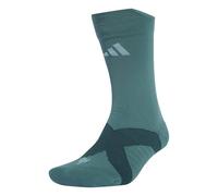 adidas Unisex RUNxCLIMA INDOOR SOCK 1PP, preloved teal/aurora ivy/aurora ivy, 6.5-8