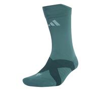 adidas Unisex RUNxCLIMA INDOOR SOCK 1PP, preloved teal/aurora ivy/aurora ivy, 8.5-10