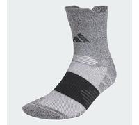 adidas Unisex RUNxCUSHIONED Sock 1PP, Black/White/Black, 8.5-10