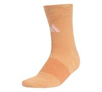 adidas Unisex RUNxCUSHIONED Sock 1PP, Dusky Orange/white, 8.5-10