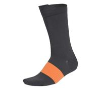 adidas Unisex RUNxGRAPHIC Sock 1PP, carbon/Dusky Orange, 2.5-4