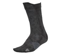 adidas Unisex RUNxGRAPHIC WASHED SOCK 1PP, onix/carbon, 8.5-10